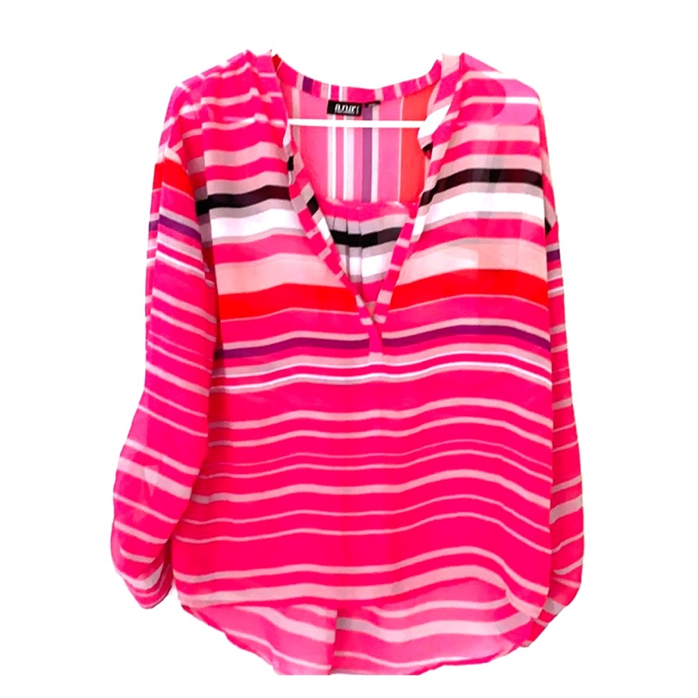 Women’s sheer PXL blouse.